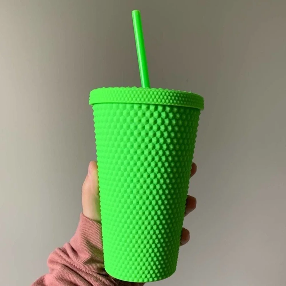 🆕 Starbucks Halloween Collectable Mate Slime Neon Green Mate Stud Tumbler Grande